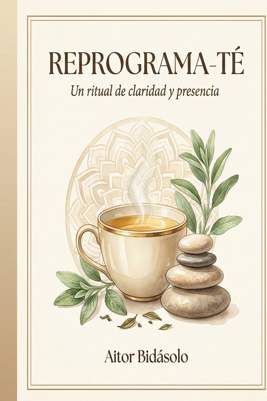 Portada del libro Reprograma-Té de Aitor Bidásolo